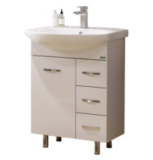 Комплект Тумба напольная Dreja Лагуна/3 с умывальником Лагуна 65 SET_Лагуна-3/Лагуна-65