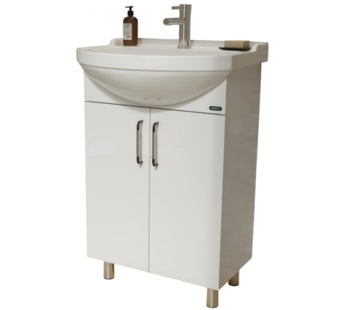 Комплект Тумба напольная Dreja Рондо 56 с умывальником Рондо 56 SET_Рондо/Рондо-56