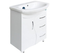 Комплект Тумба напольная Dreja Лира с умывальником Лагуна 65 SET_Лира/Лагуна-65