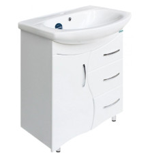 Комплект Тумба напольная Dreja Лира с умывальником Лагуна 65 SET_Лира/Лагуна-65