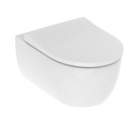 Унитаз подвесной Geberit iCon Rimfree безободковый с тонким сиденьем SoftClose 501.664.00.1