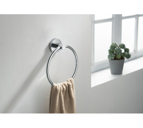 Полотенцедержатель кольцо Aquanet Европа хром AQ4112CR
