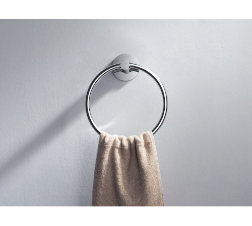 Полотенцедержатель кольцо Aquanet Европа хром AQ4112CR