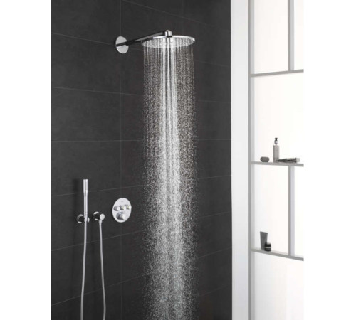 Душевая система с термостатом Grohe Grohtherm SmartControl и верхним душем Rainshower SmartActive 310 хром 34705000