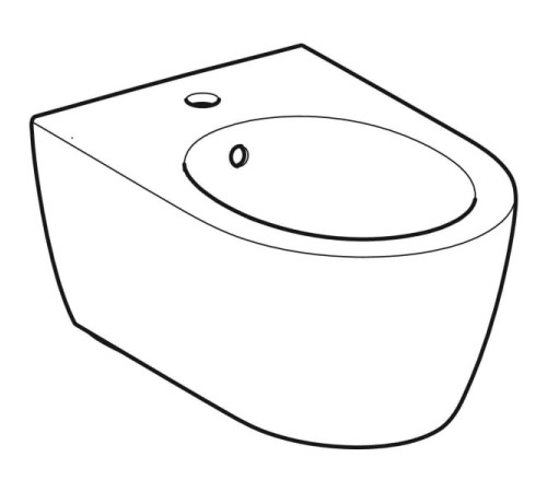 Биде подвесное Geberit iCon 355x540 мм 501.898.00.1