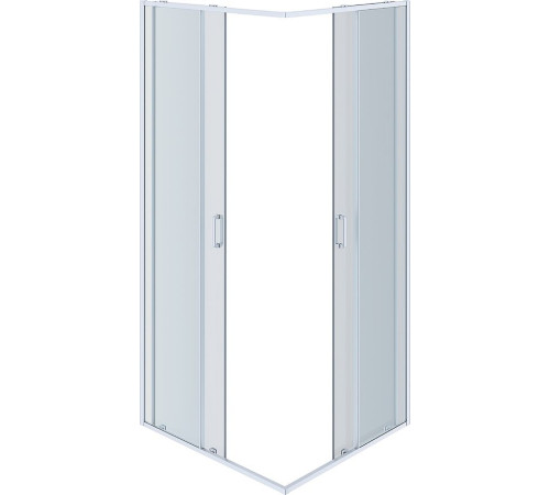 Душевой уголок Aquanet ARI KV 10020BL 1000x1000x2000 мм квадратный черный/прозрачное стекло AQ ARI KV 10020BL