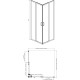 Душевой уголок Aquanet ARI KV 10020BL 1000x1000x2000 мм квадратный черный/прозрачное стекло AQ ARI KV 10020BL