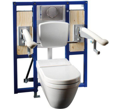 Инсталляция для подвесного унитаза Geberit Duofix 112 см бачок Sigma 12 см для лиц с ОВЗ 111.375.00.5