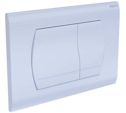 Панель смыва Kordi KDI-0000046 белый глянец прямоугольные кнопки KDI-0000046