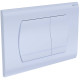 Панель смыва Kordi KDI-0000046 белый глянец прямоугольные кнопки KDI-0000046