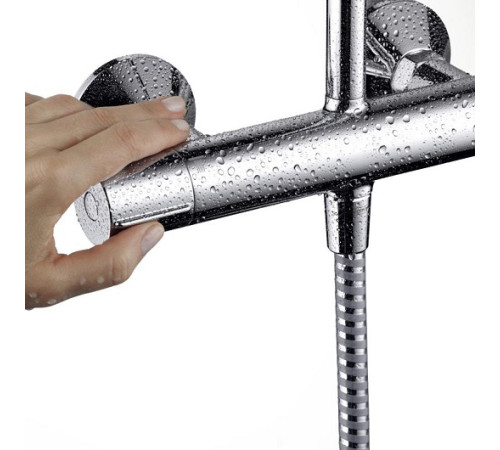 Душевая система с термостатом hansgrohe Vernis Blend Showerpipe 200 26318000