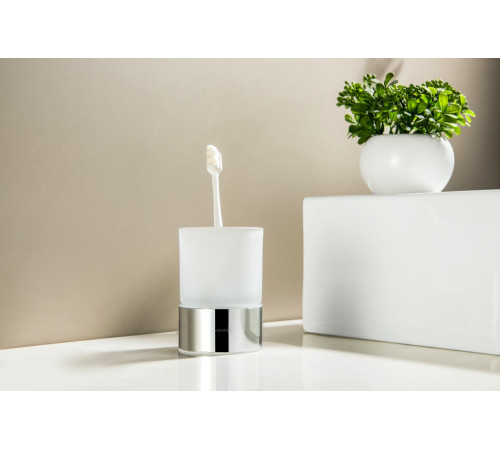 Стакан настольный Aquatek Лира хром AQ4428CR