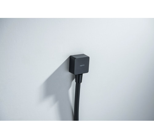 Шланговое подсоединение Aquatek матовый черный AQ2459MB