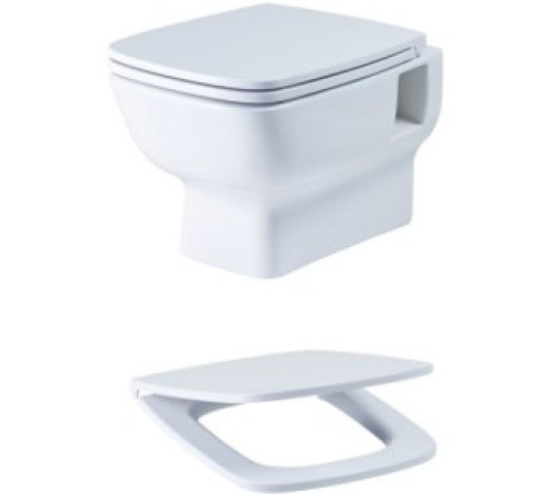 Комплект инсталляция с подвесным безободковым унитазом Santek НЕО ПЭК Rimless сиденье микролифт панель хром глянец 1.WH50.1.572