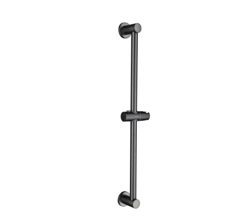 Смеситель для ванны Aquanet Лугано с душевым гарнитуром 3jet оружейная сталь AQ1748BGM