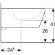 Биде подвесное Geberit iCon Square 231910000