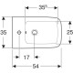 Биде подвесное Geberit iCon Square 231910000