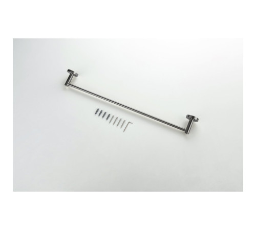 Полотенцедержатель Aquanet Европа 600 мм оружейная сталь AQ4114BGM