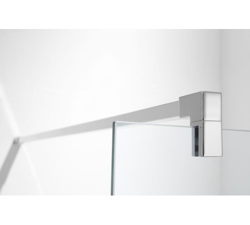 Душевая перегородка Aquanet Walk In WIW 09020CH 900x2000 мм с держателем хром AQ WIW 09020CH