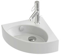 Рукомойник угловой Jacob Delafon Odeon Rive Gauche 34х34 см белый EGP112-00