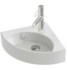 Рукомойник угловой Jacob Delafon Odeon Rive Gauche 34х34 см белый EGP112-00