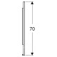 Зеркало с подсветкой Geberit Option Plus 90х70 см 502.783.00.1