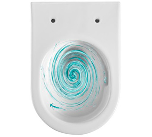 Унитаз подвесной безободковый Aquanet Оберон Tornado 531х360х344 мм сиденье микролифт AQ1365T-00