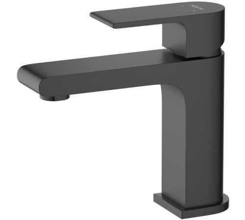 Набор смесителей 3 в 1 Aquanet Лира Set (AQ1410MB+AQ1440MB+AQ2018MB) матовый черный AQ1430MB