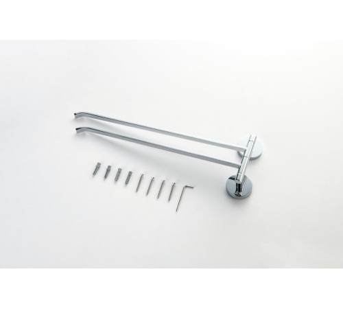 Полотенцедержатель двойной Aquatek БЕТТА хром AQ4613CR