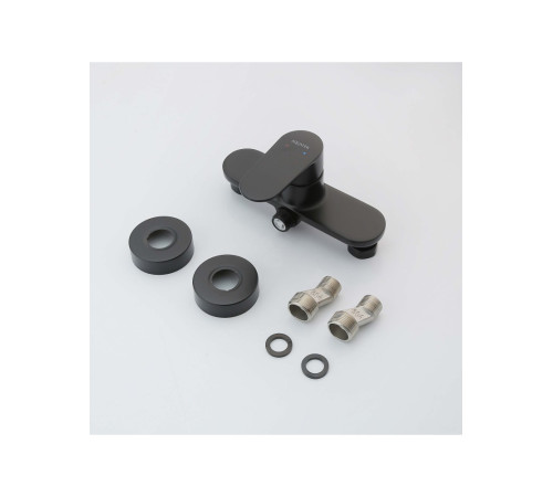 Смеситель для душа Aquanet Ника матовый черный AQ1860MB