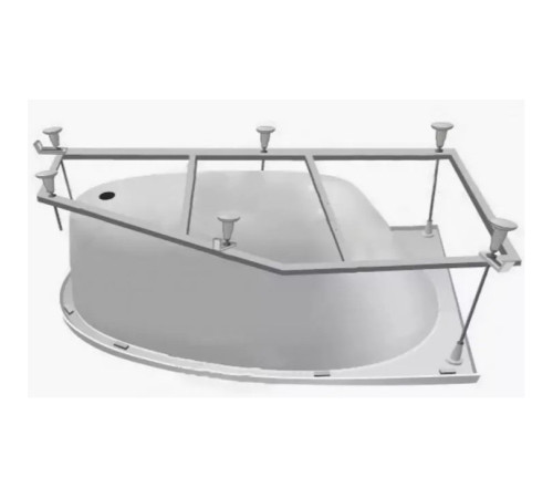 Каркас для ванны 1Marka Фиджи 170 сборный универсальный на шпильках KAR-0000056