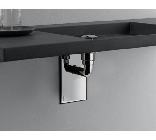 Сифон для раковины Geberit внутристенный глянцевый хром 151.120.21.1