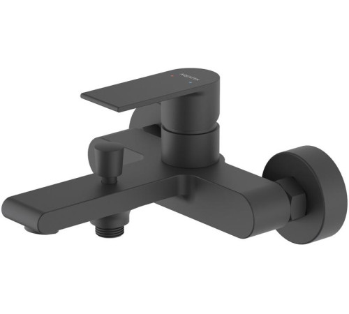 Набор смесителей 3 в 1 Aquanet Лира Set (AQ1410MB+AQ1440MB+AQ2018MB) матовый черный AQ1430MB