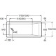 Ванна акриловая Roca Easy 170x75 см прямоугольная ZRU9302899