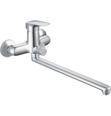 Смеситель для ванны с длинным изливом Aquanet Vega хром AQ1042CR