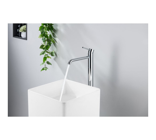 Смеситель для раковины напольный Aquanet Europa хром AQ1309CR