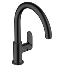Смеситель для кухни hansgrohe Vernis Blend M35 260 матовый черный 71870670