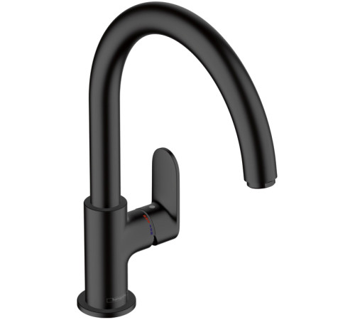 Смеситель для кухни hansgrohe Vernis Blend M35 260 матовый черный 71870670