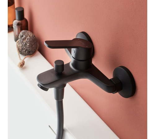 Смеситель для ванны Jacob Delafon Aime матовый черный E29871-BL