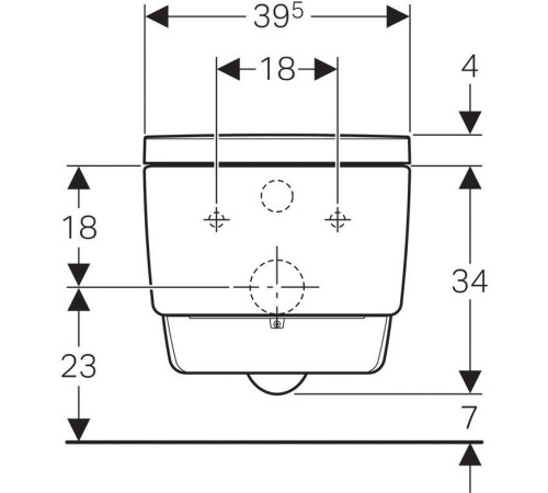 Унитаз-биде подвесной Geberit AquaClean Mera Comfort белый хром 146.214.21.1