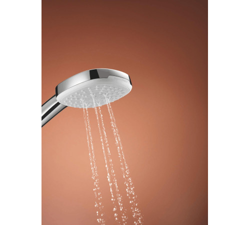 Душевой гарнитур GROHE Tempesta Cube 110 3 режима штанга 600 мм шланг 1750 мм хром 27929003