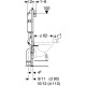 Инсталляция Geberit Duofix Delta с клавишей Delta50 черный глянцевый 458.128.DW.1