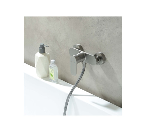 Смеситель для душа Aquanet Ника оружейная сталь AQ1860BGM