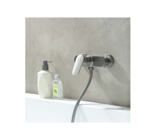 Смеситель для душа Aquanet Ника оружейная сталь AQ1860BGM