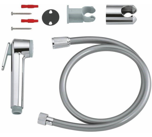 Душевой набор GROHE Tempesta-F Trigger Spray 30 с держателем и шлангом 1000 мм хром 26352000