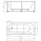Ванна акриловая Triton Оберон 160х70 см OBR160-0000086