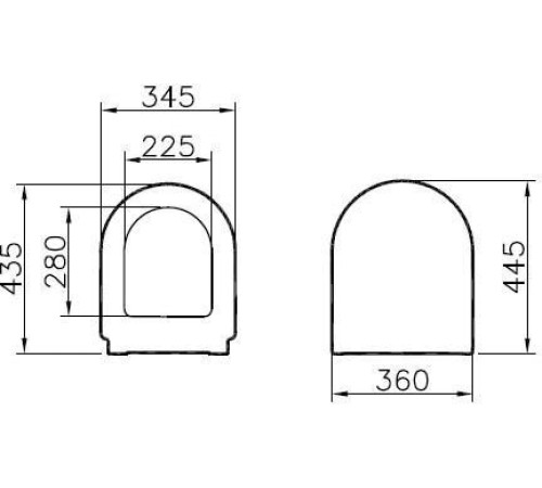 Сиденье для унитаза VitrA S50 с микролифтом 72-003-309