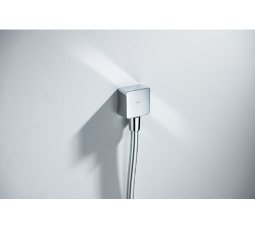 Шланговое подсоединение Aquatek хром AQ2459CR