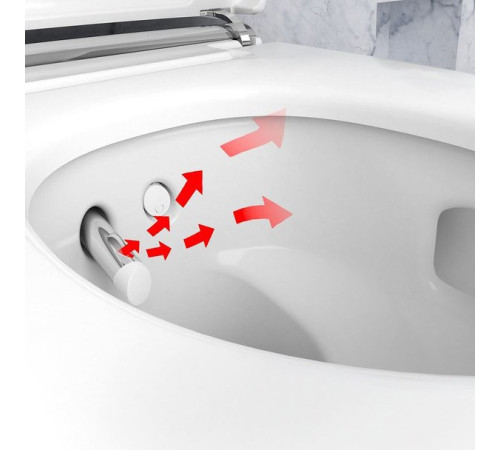 Унитаз-биде подвесной Geberit AquaClean Mera Comfort белый хром 146.214.21.1