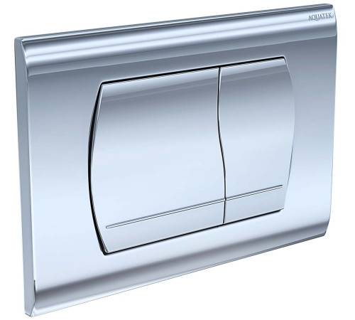 Панель смыва Kordi KDI-0000047 хром глянец прямоугольные кнопки KDI-0000047